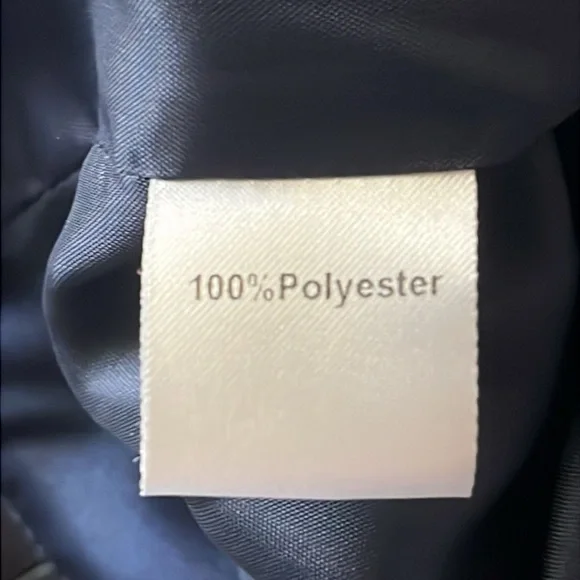 Vera Wang Maids Navy Bridesmaid Dress with Gray Bow and Jewel Detail Size 10 - Picture 10 of 12